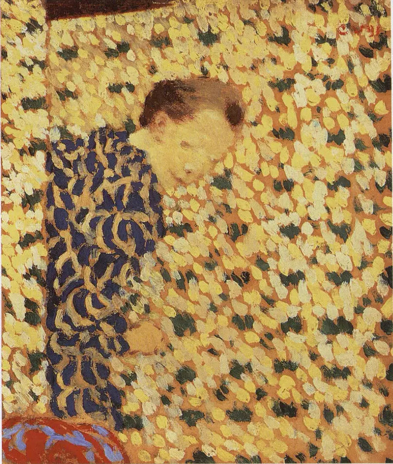 Die angelehnte Tür - Édouard Vuillard