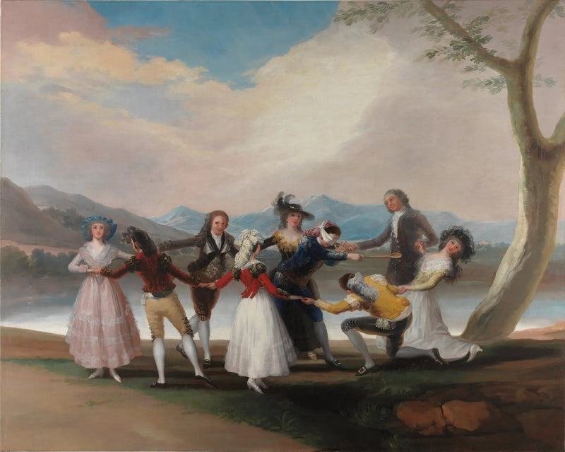 Die blinde Henne - Francisco de Goya