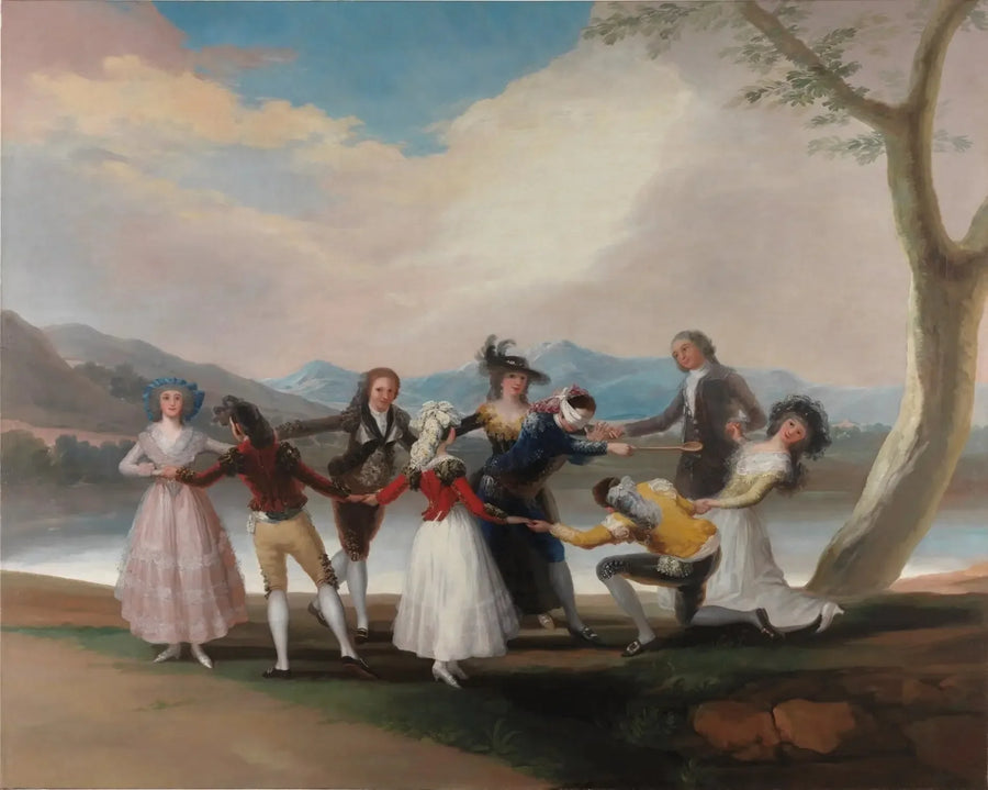 Die blinde Henne - Francisco de Goya