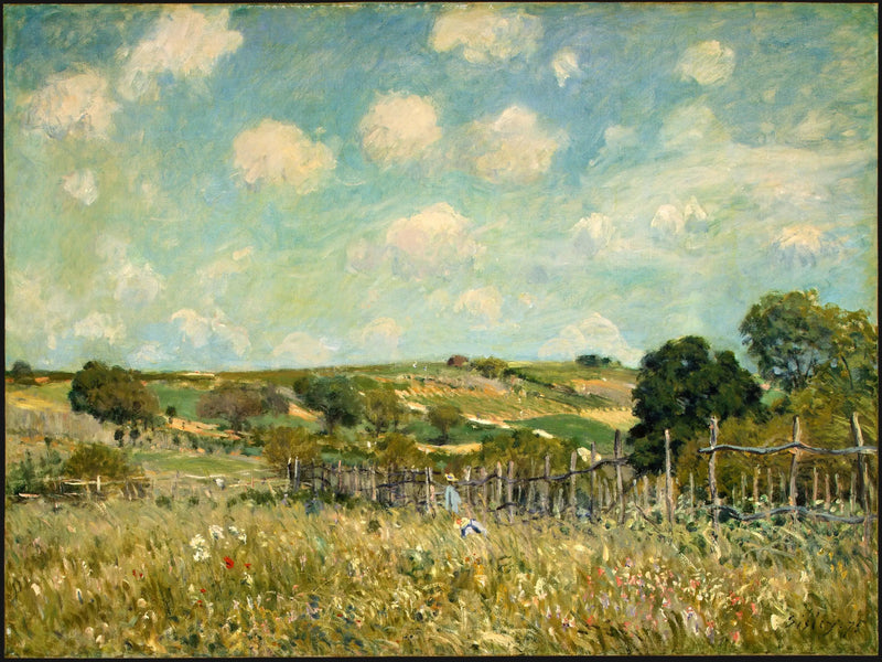Die Prärie - Alfred Sisley