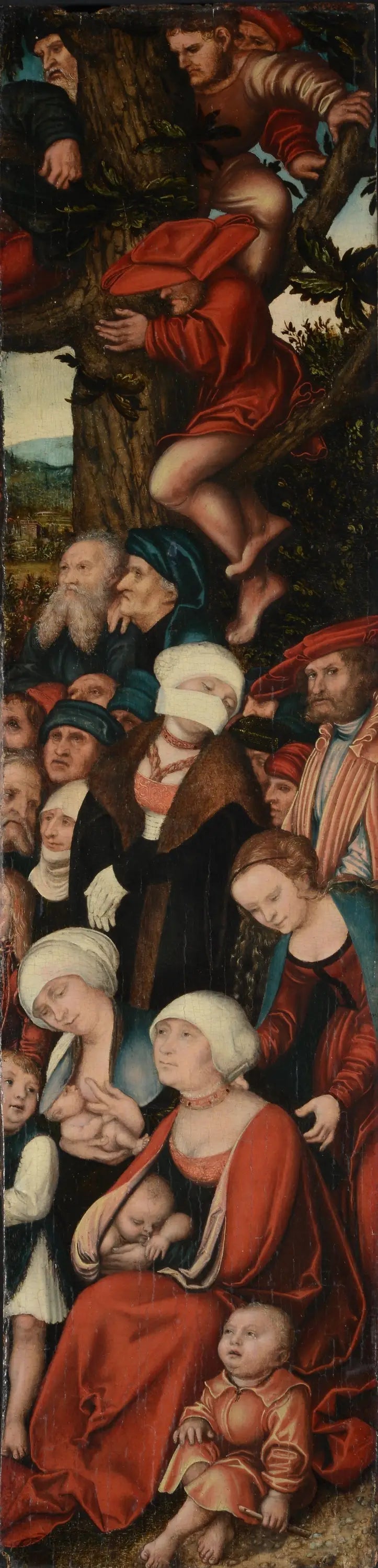 Die Predigt des heiligen Johannes des Täufers - Lucas Cranach der Ältere