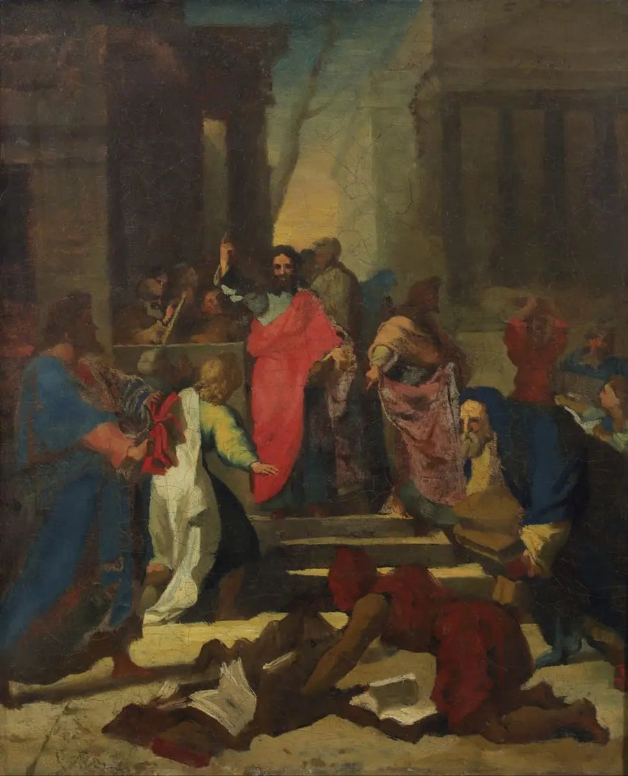 Die Predigt des heiligen Paulus in Ephesus - Théodore Géricault