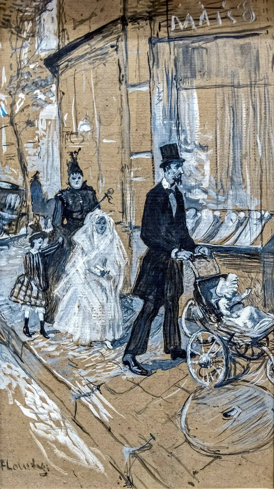 Die Erste Kommunion - Henri de Toulouse-Lautrec
