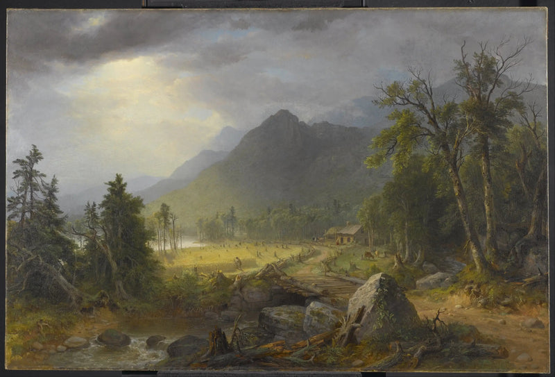 Die erste Ernte in der Wüste - Asher Brown Durand