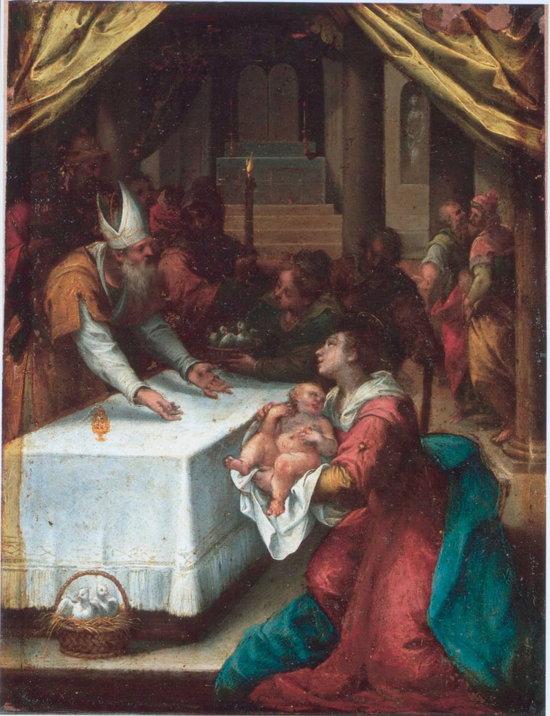 Die Präsentation im Tempel - Denis Calvaert