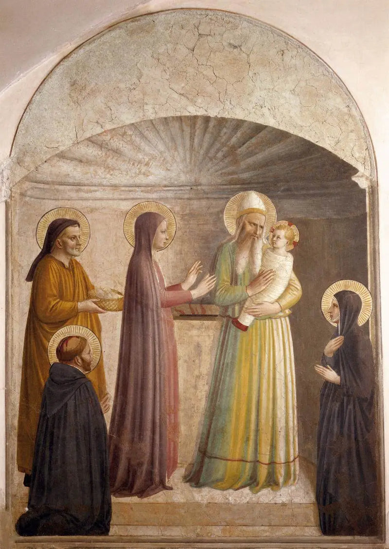 Die Präsentation im Tempel - Fra Angelico