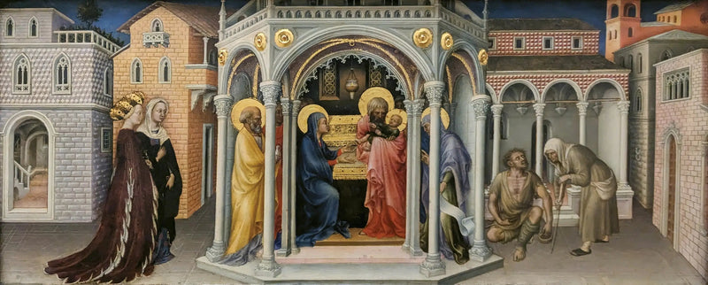 Die Präsentation im Tempel - Gentile da Fabriano