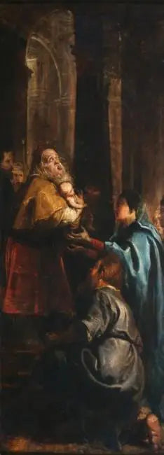 Die Präsentation im Tempel - Peter Paul Rubens