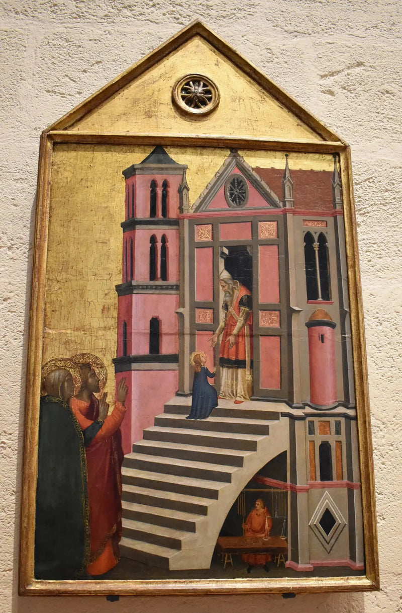 Die Darstellung der Jungfrau im Tempel - Giotto