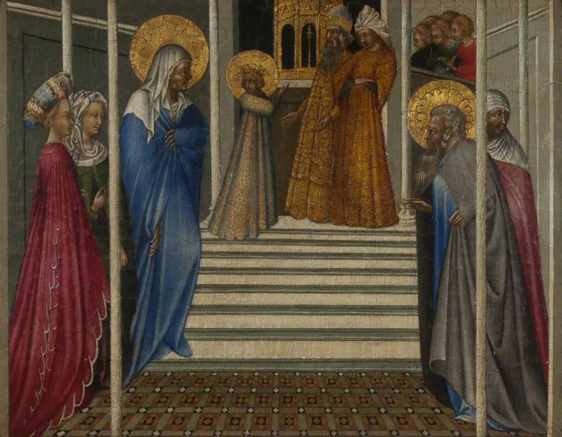 Die Darstellung der Jungfrau - Giovanni di Paolo
