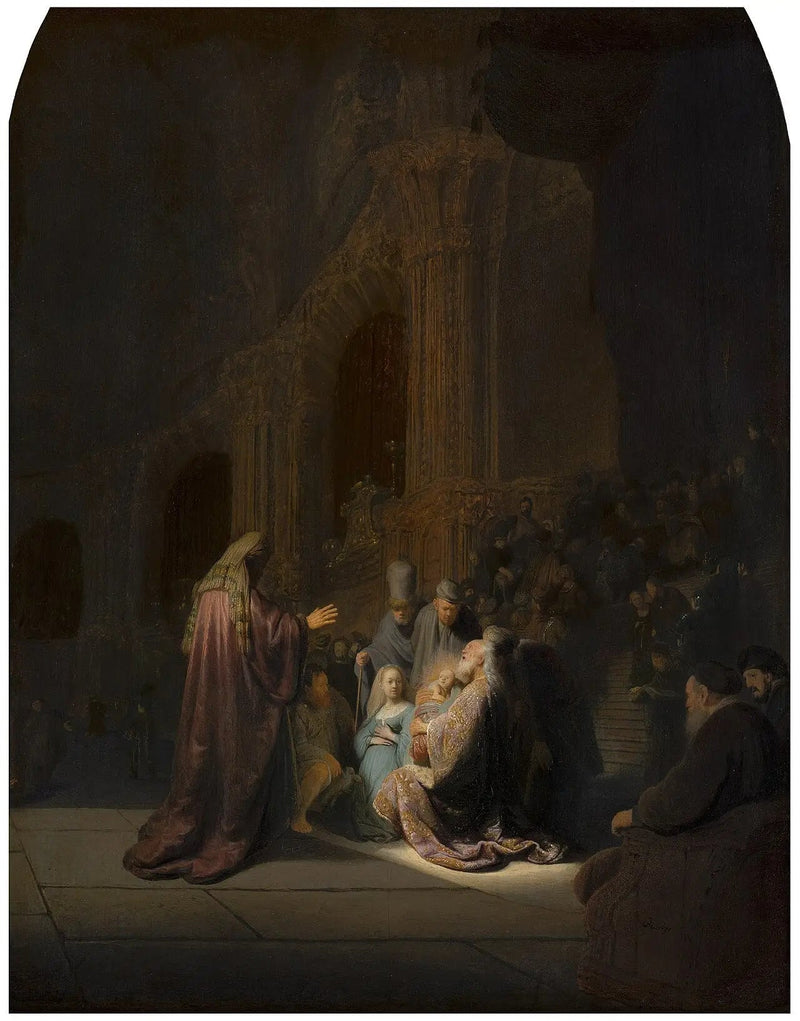 Das Gebet des Simeon - Rembrandt