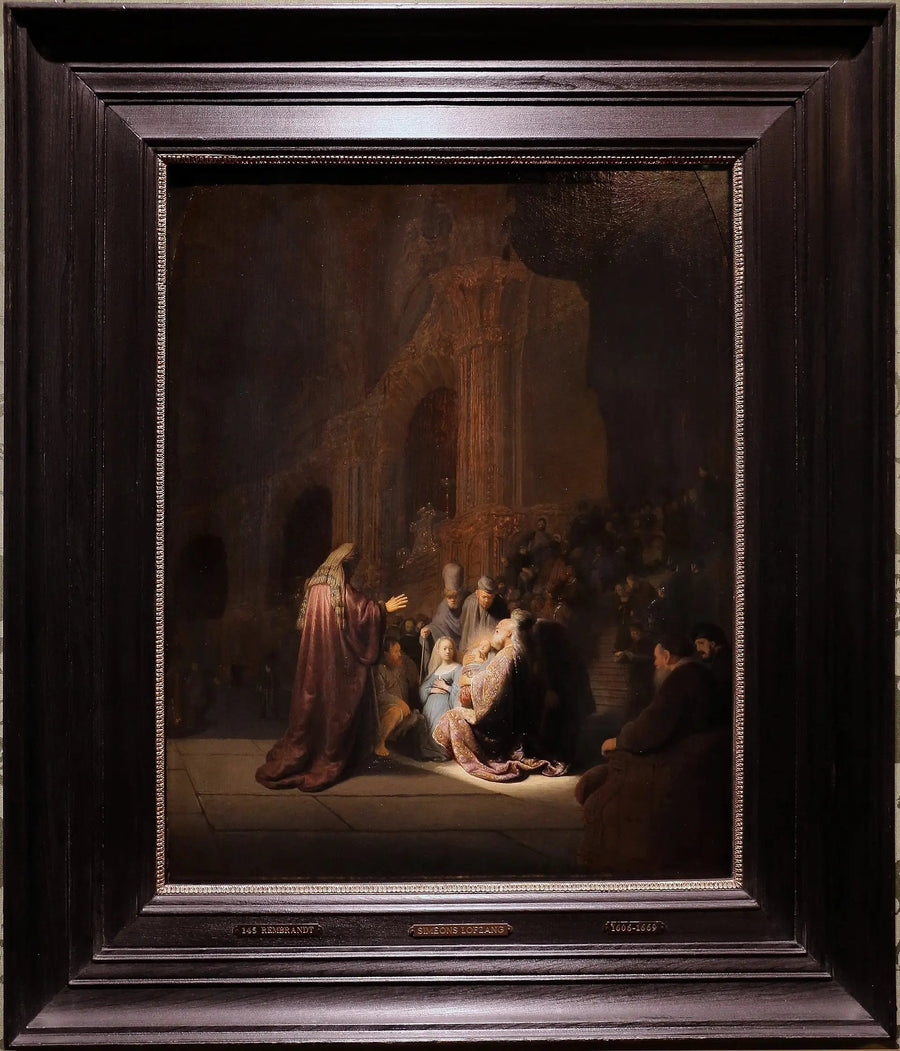 Das Gebet des Simeon - Rembrandt