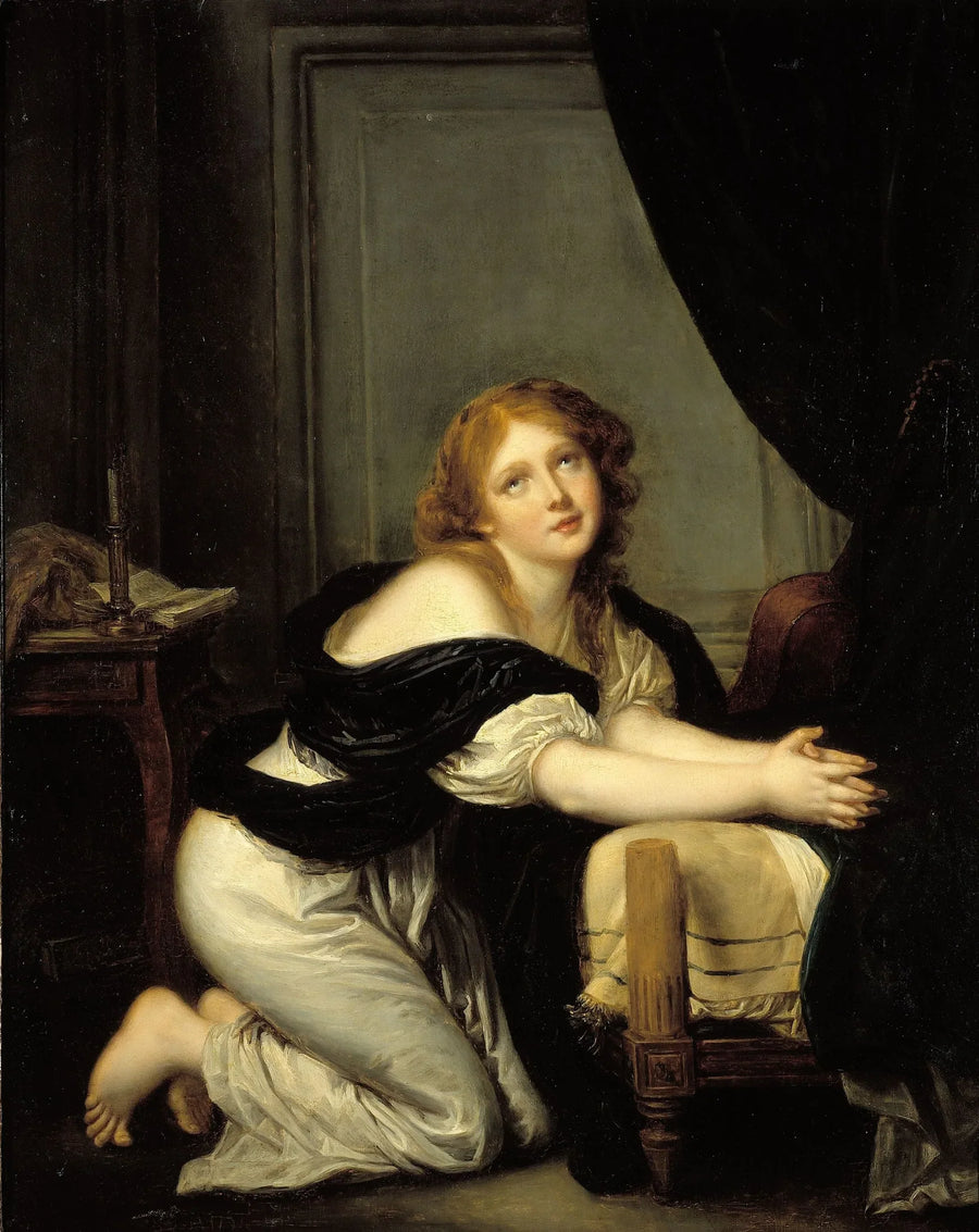 Das Morgengebet - Jean-Baptiste Greuze