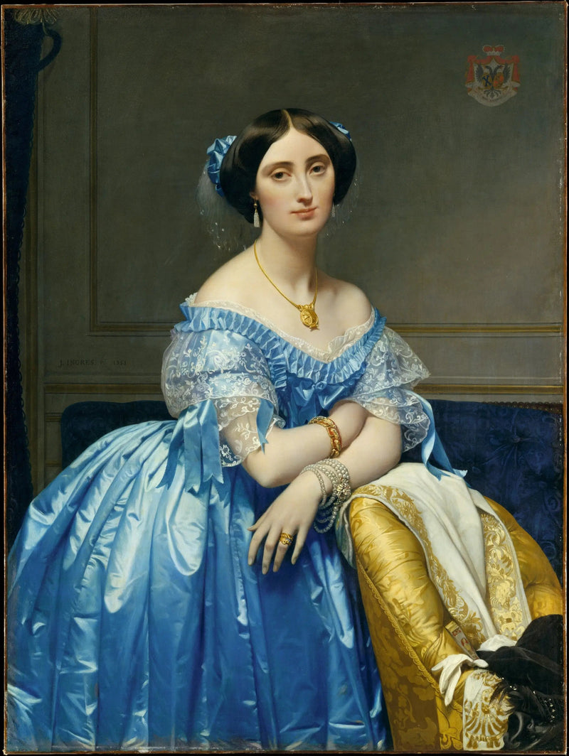 Die Prinzessin von Broglie - Jean-Auguste-Dominique Ingres