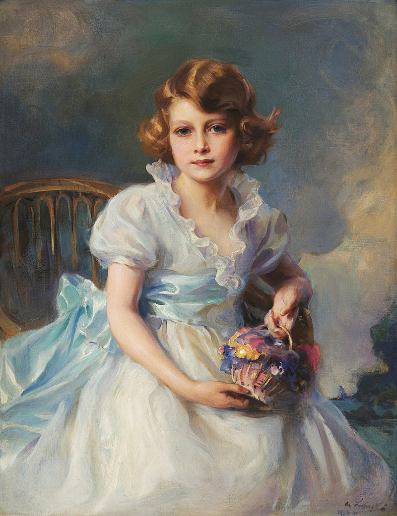 La princesse Elizabeth d'York - Philip de László
