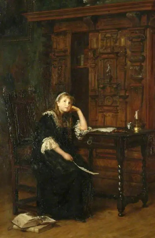 Die Prinzessin Elizabeth im Gefängnis in St James's - John Everett Millais