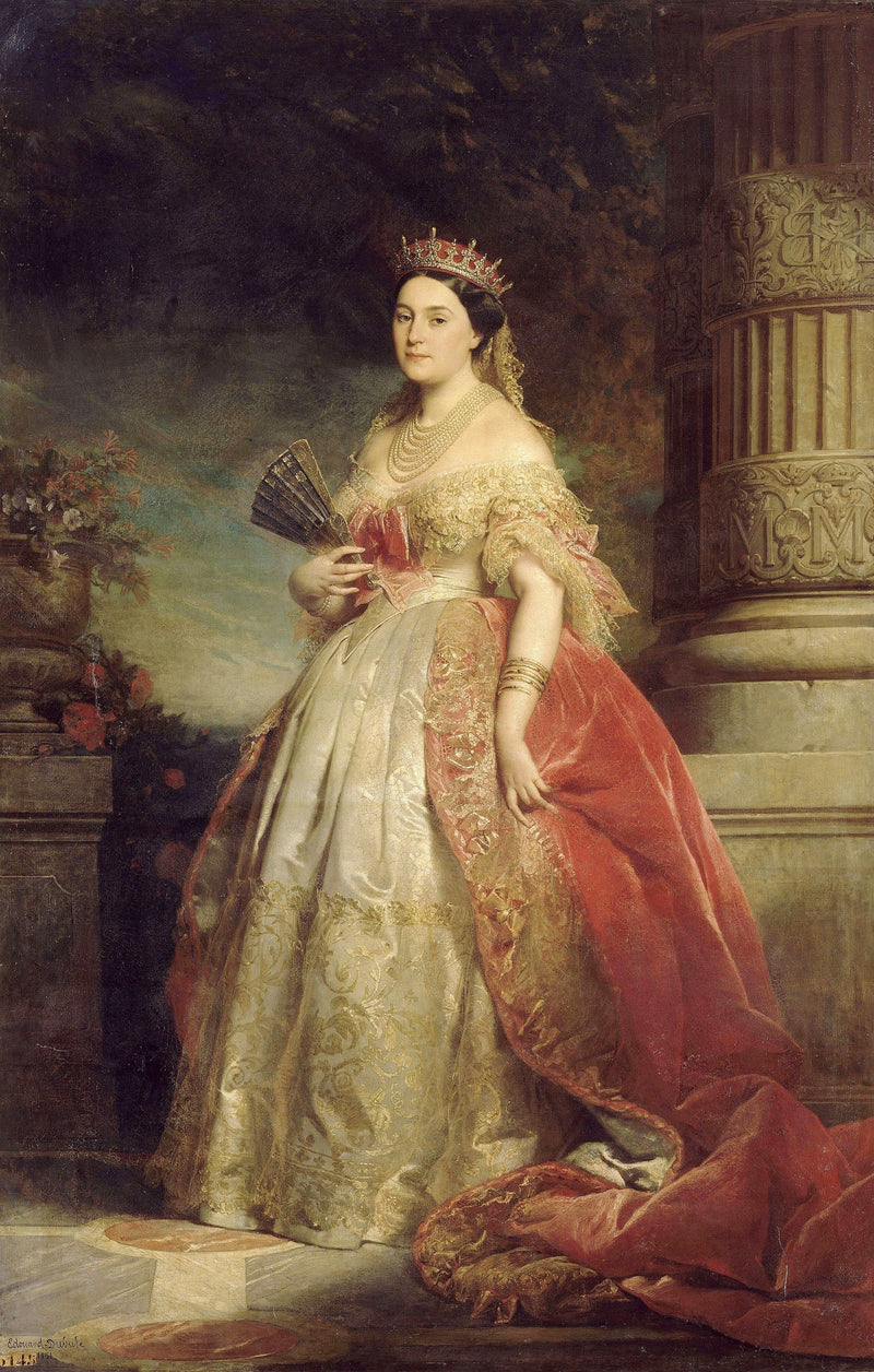 Portrait de la princesse Mathilde Bonaparte - Édouard Dubufe