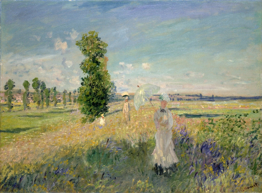 Der Spaziergang - Claude Monet