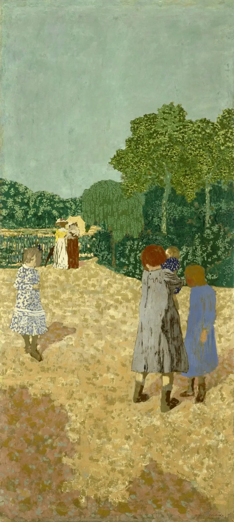 Der Spaziergang - Édouard Vuillard