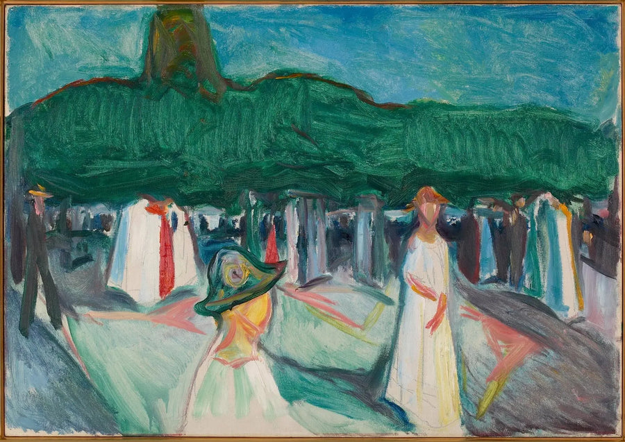 Der Spaziergang - Edvard Munch