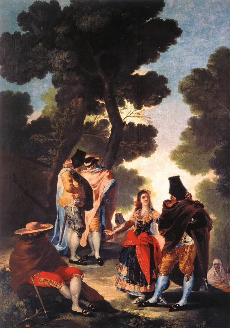 Der Spaziergang in Andalusien - Francisco de Goya