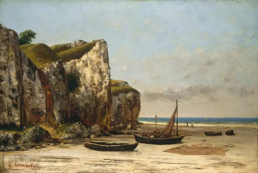 Der Spaziergang - Gustave Courbet