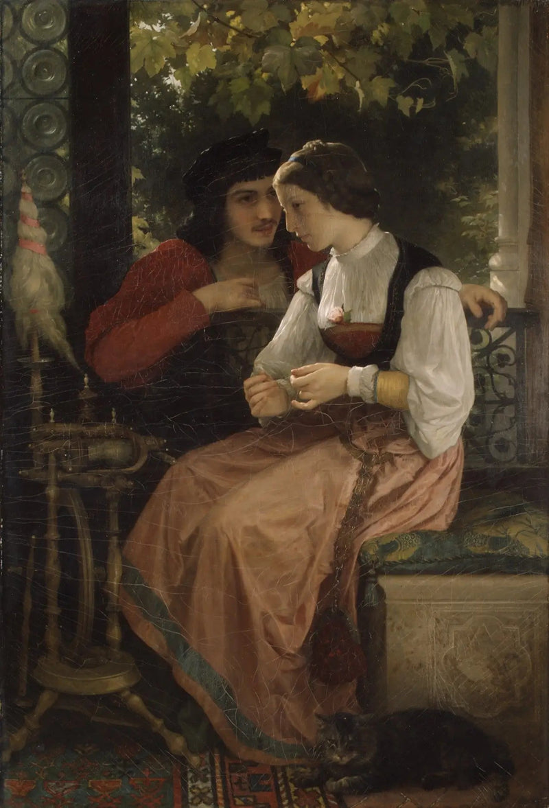 Der Vorschlag - Bouguereau