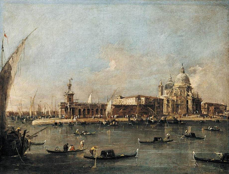 Die Punta di Dogana - Francesco Guardi