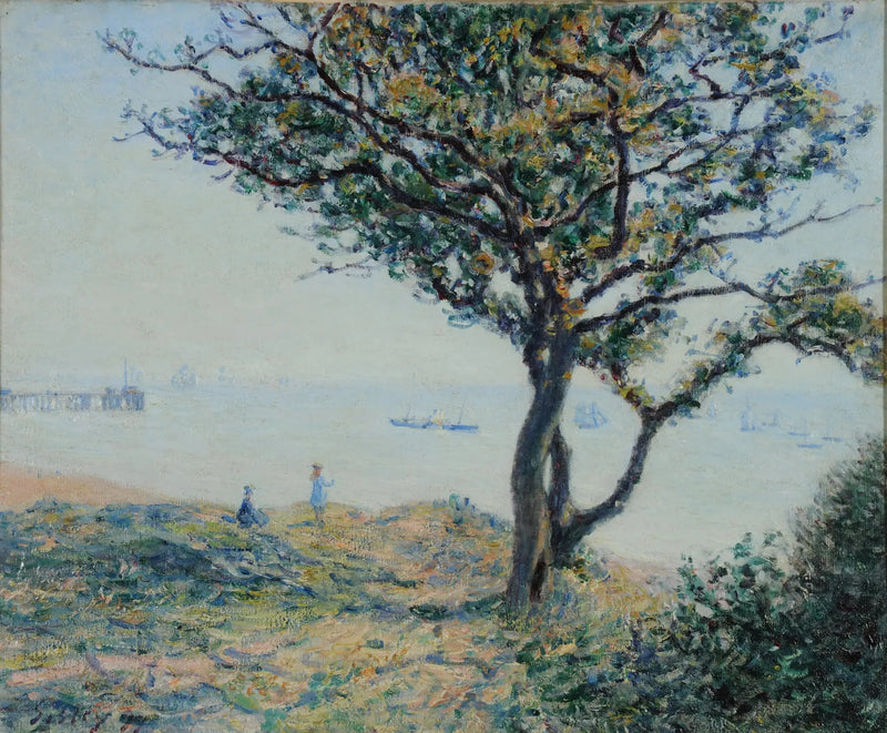 Die Bucht von Cardiff - Alfred Sisley