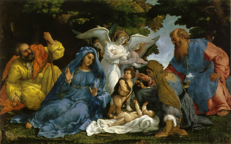 Die Erkenntnis der göttlichen Natur Christi - Lorenzo Lotto