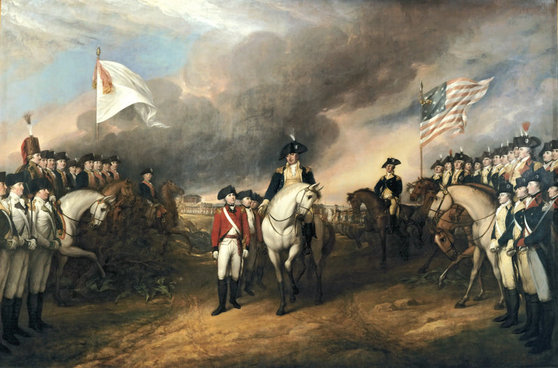 Die Kapitulation von Lord Cornwallis - John Trumbull