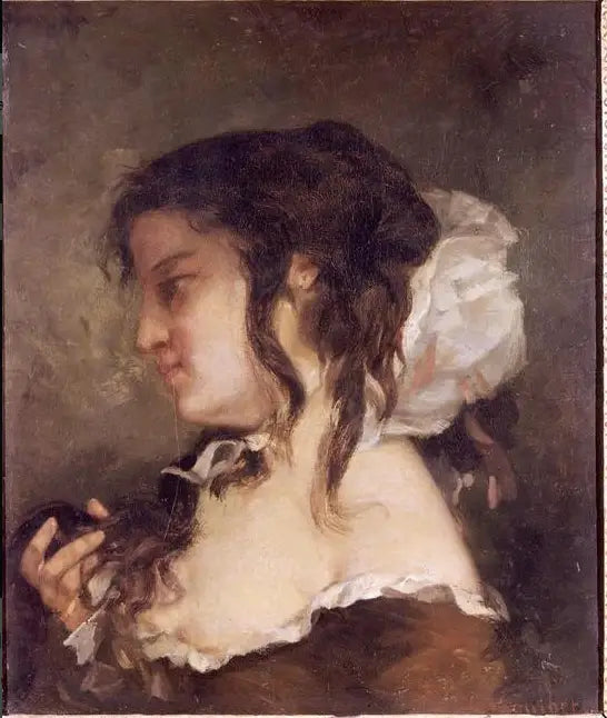 Die Reflexion - Gustave Courbet