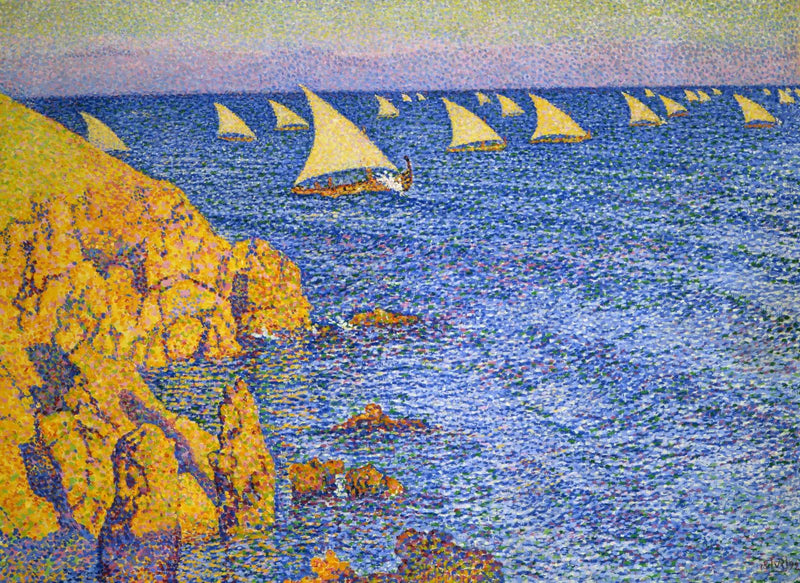 Die Regatta - Théo van Rysselberghe