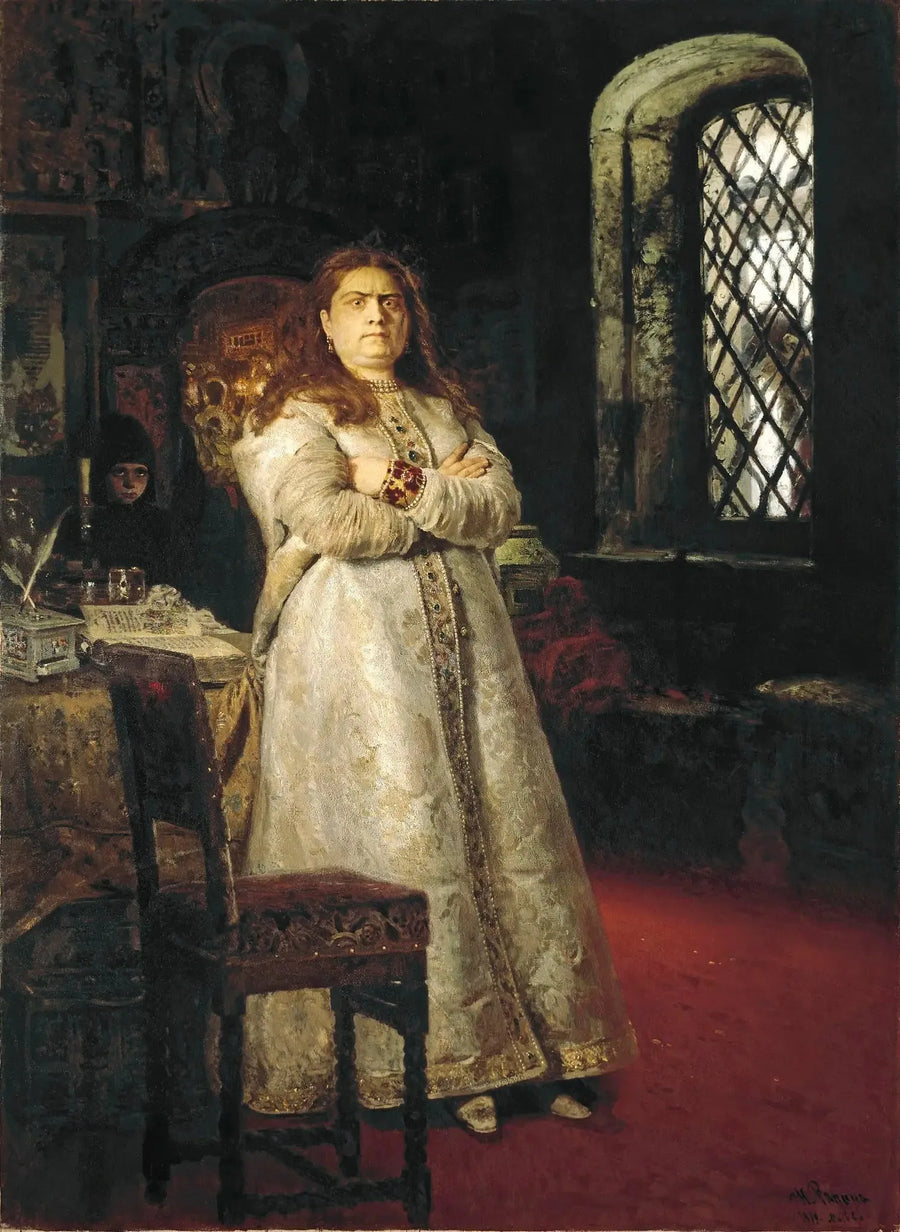Die Regentin Sophie - Ilya Repin