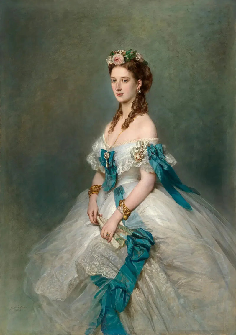 Die Königin Alexandra (1844-1925), als sie Prinzessin von Wales war - Franz Xaver Winterhalter