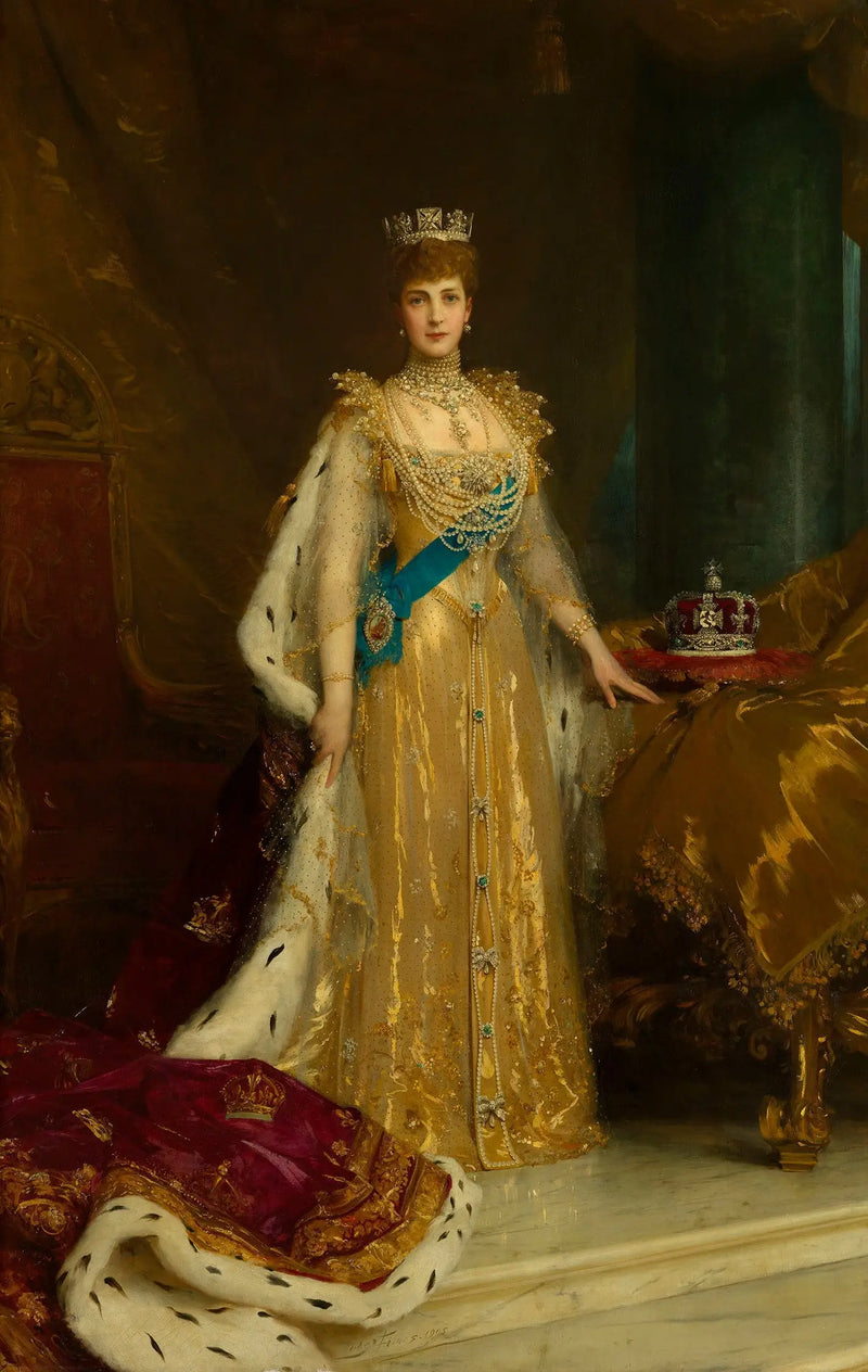 Die Königin Alexandra (1844-1925) - Luke Fildes