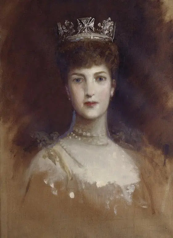 Die Königin Alexandra (1844-1925) - Luke Fildes
