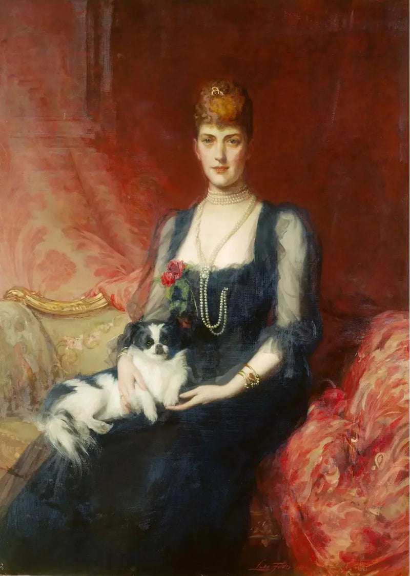 Die Königin Alexandra, damals Prinzessin von Wales - Luke Fildes