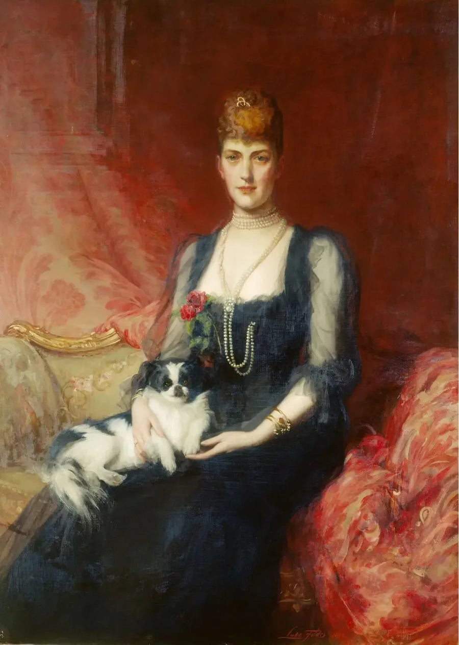Die Königin Alexandra, damals Prinzessin von Wales - Luke Fildes