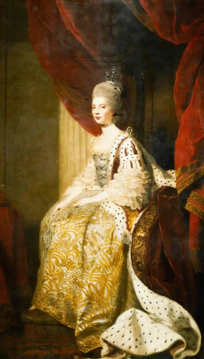 Die Königin Charlotte (1744–1818) - Joshua Reynolds