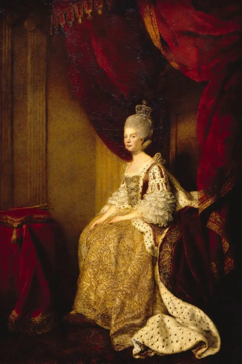 Die Königin Charlotte (1744–1818) - Joshua Reynolds