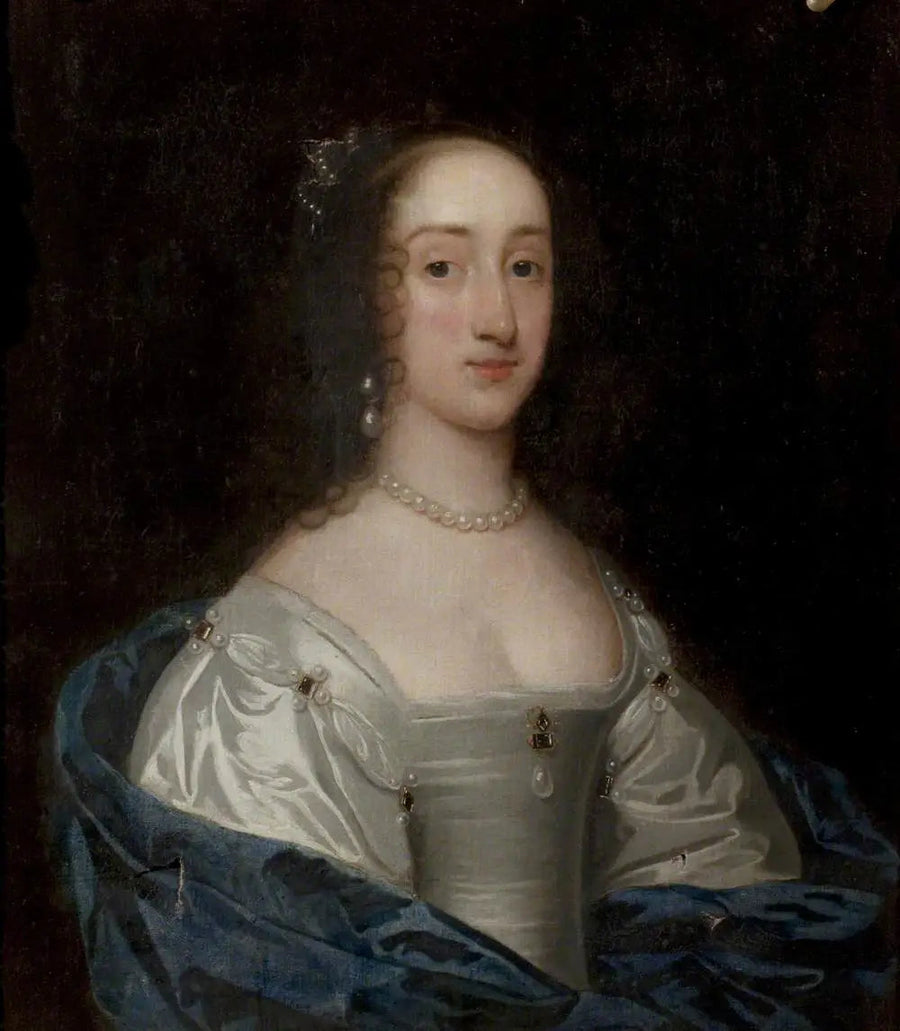 Die Königin Henriette Marie (1609–1669) - Antoine van Dyck