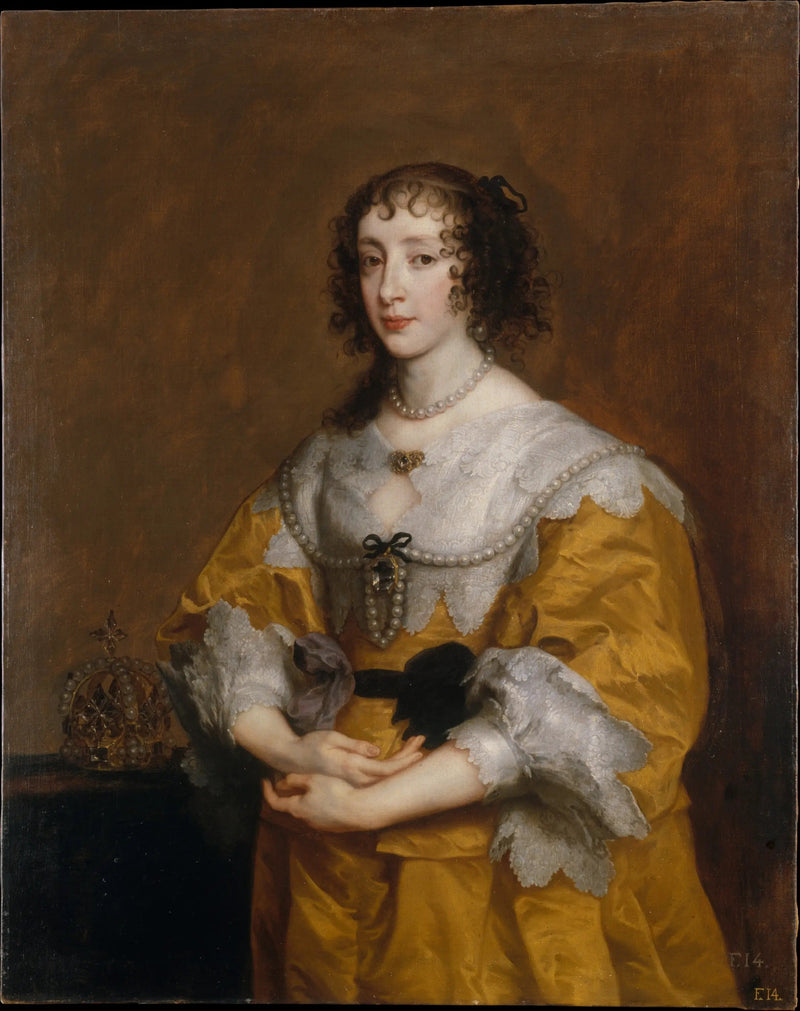 Die Königin Henriette Marie - Antoine van Dyck