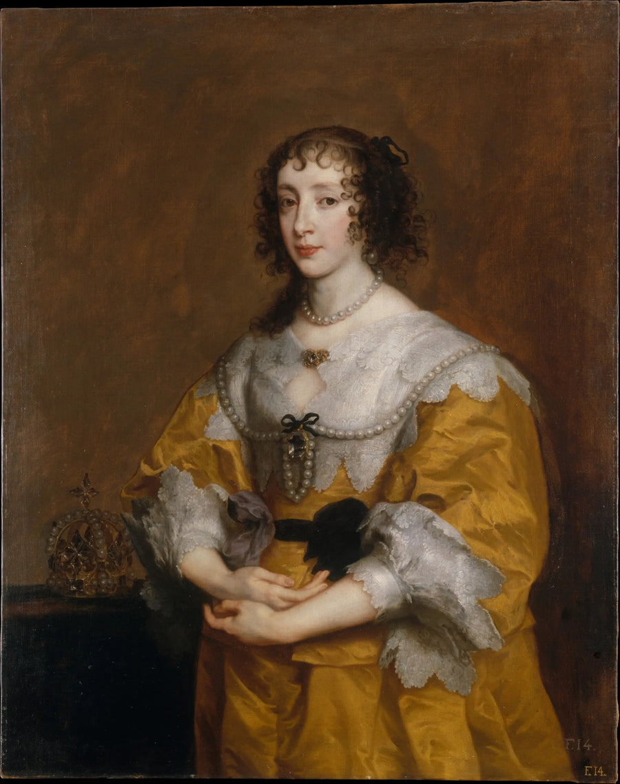 Die Königin Henriette Marie - Antoine van Dyck