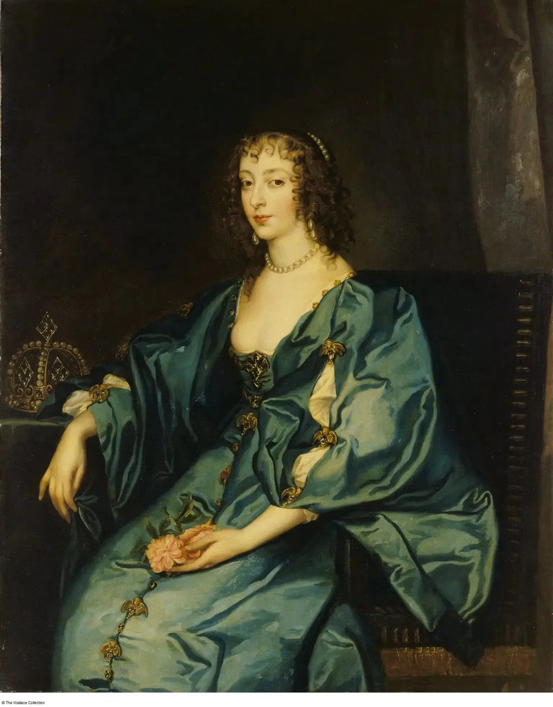 Die Königin Henriette Marie - Antoine van Dyck