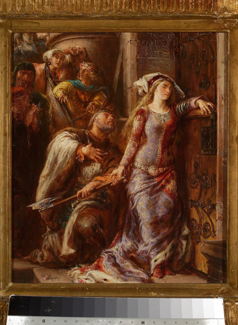 Die Königin Jadwiga und Dymitr de Goraj - Jan Matejko