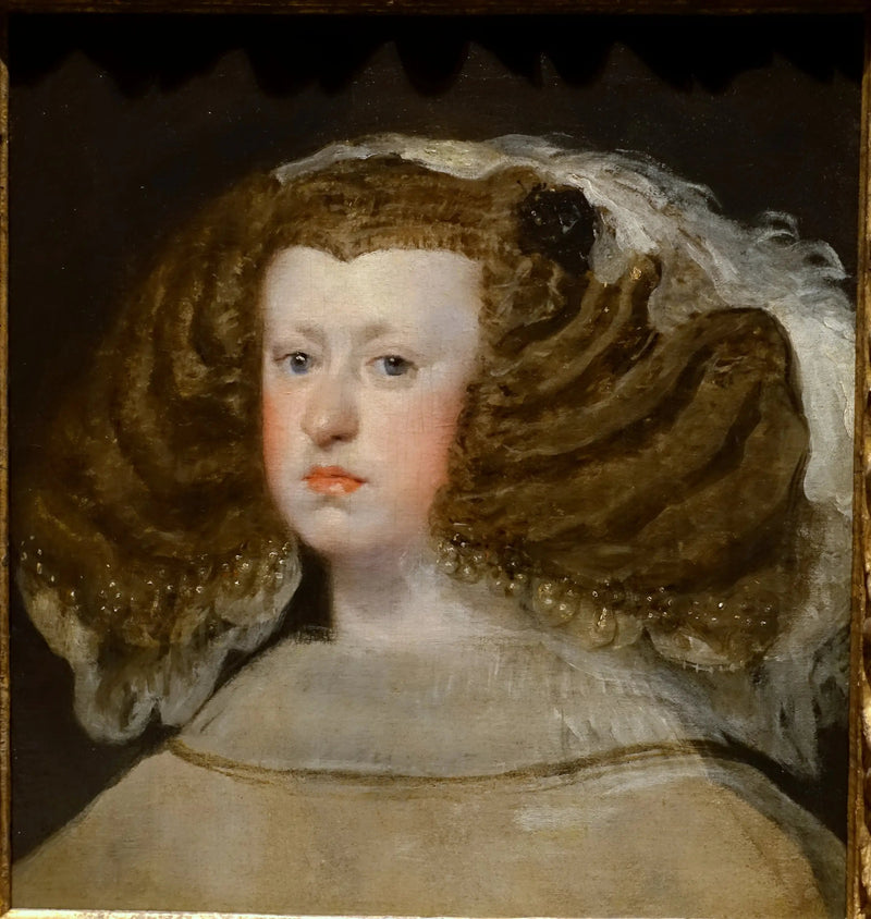 Die Königin Maria Anna von Österreich - Diego Velázquez
