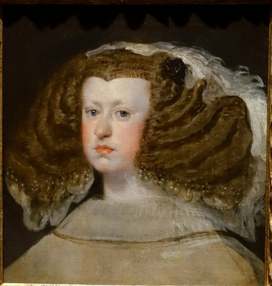 Die Königin Maria Anna von Österreich - Diego Velázquez