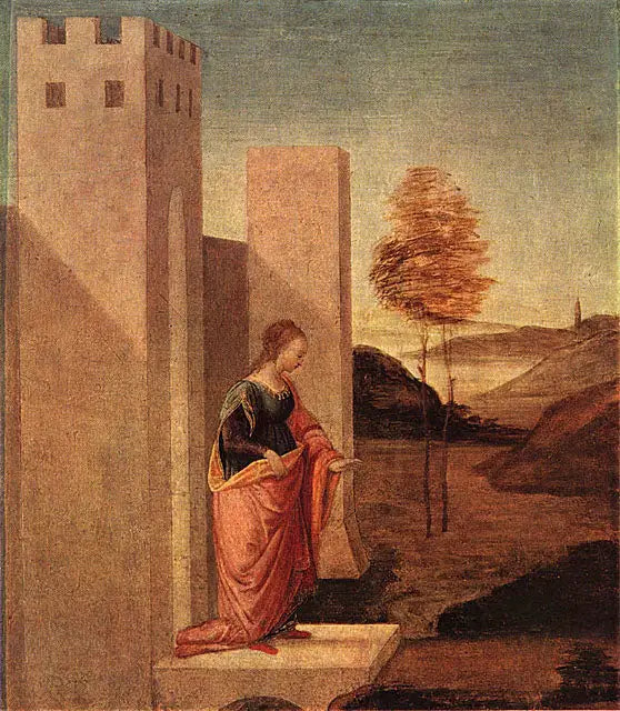Die Königin Vashti verlässt den königlichen Palast - Sandro Botticelli