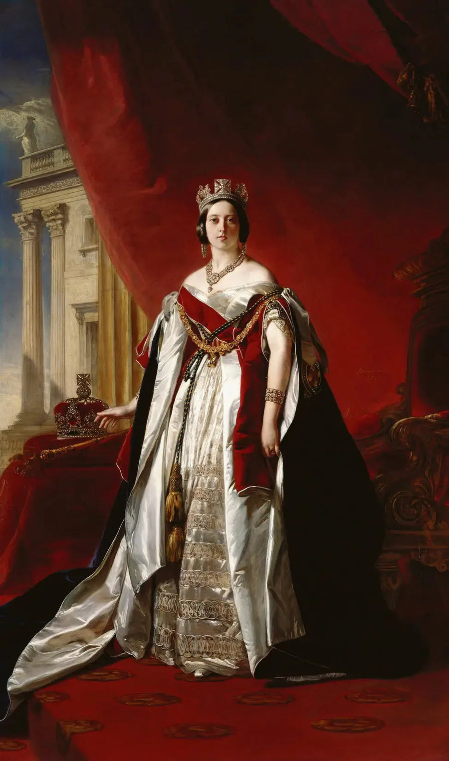 Königin Victoria (1819-1901) - Franz Xaver Winterhalter